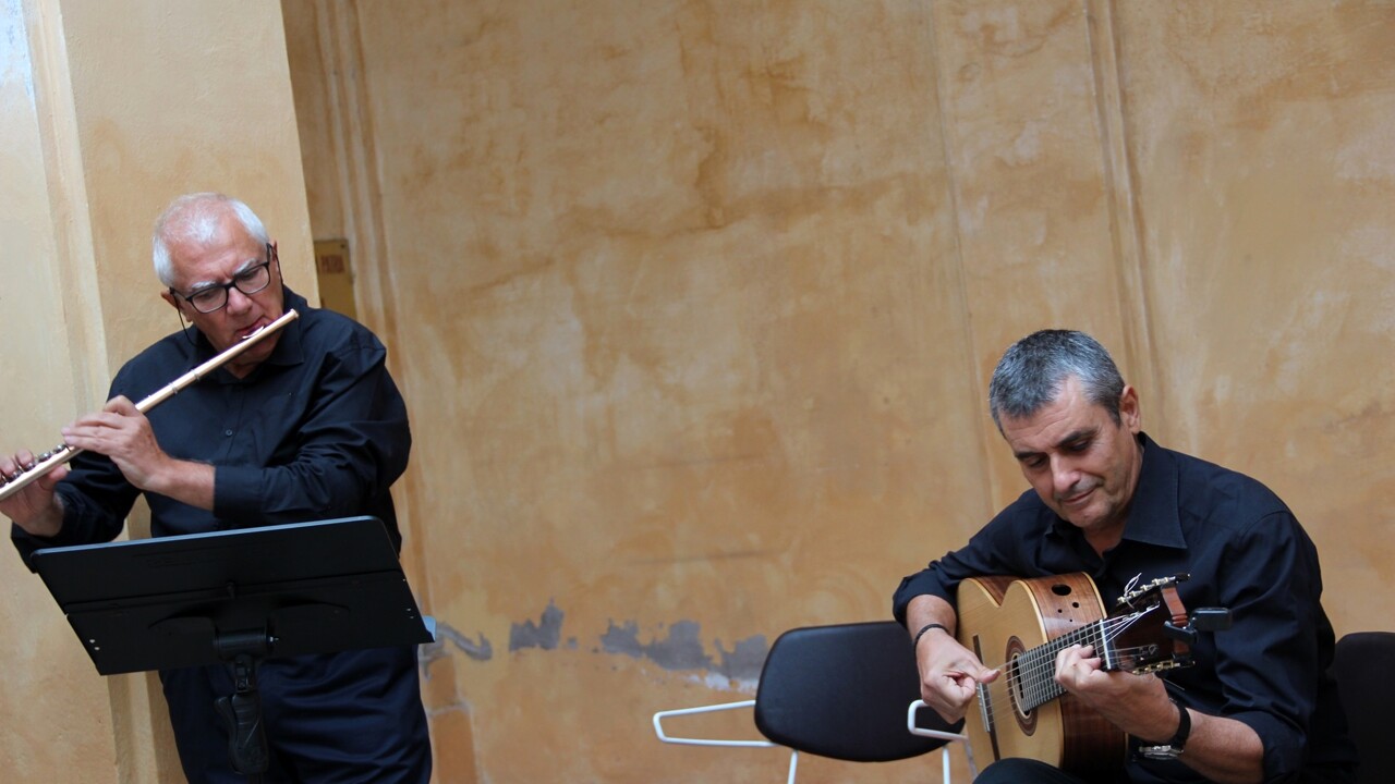 Il Duo LatinAmericando a Palazzo Massimo